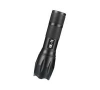 BUBEFSKD Lampe de poche étanche Torch rechargeable Brûleur de poche portable pour cyclisme, camping, travail en plein air, lampe de poche