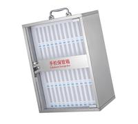 BUBEFSKD Le mécanisme de verrouillage multifonction du support de téléphone mural assure la sécurité et permet d'économiser de l'espace dans les établissements d'enseignement