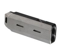 BUBEFSKD Les Urgences Sifflent La Haute Fréquence Portative De Double Tube D'alliage Métallique avec Le Son Fort 120db Le Sifflet Portatif Double Tube D'alliage