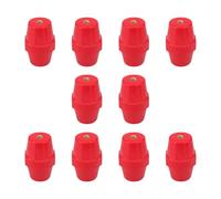 BUBEFSKD Lot de 10 isolateurs d'incohérence en polyester 8 mm imperméable Busube Isolation de soutien Colonne d'isolation Colonne d'isolation facile à utiliser Isolateurs électriques coniques