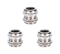 BUBEFSKD Lot de 3 câbles haute résistance avec technologie triple étanchéité, gestion sûre des câbles dans les environnements marins extérieurs, connecteur de câble métallique étanche