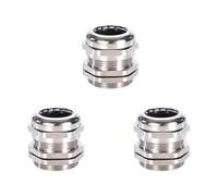 BUBEFSKD Lot de 3 câbles haute résistance avec technologie triple étanchéité, gestion sûre des câbles dans les environnements marins extérieurs, connecteur de câble métallique étanche