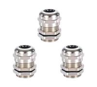 BUBEFSKD Lot de 3 câbles haute résistance avec technologie triple étanchéité, gestion sûre des câbles dans les environnements marins extérieurs, connecteur de câble métallique étanche