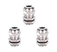 BUBEFSKD Lot de 3 câbles haute résistance avec technologie triple étanchéité, gestion sûre des câbles dans les environnements marins extérieurs, connecteur de câble métallique étanche