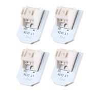 BUBEFSKD Lot de 4 lampes LED de rechange étanches pour réfrigérateur WR55 x 11132 WR55 x 25754 Remplacement d'ampoule facile à utiliser