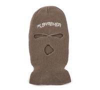 BUBEFSKD Masque facial avec broderie - Bouclier tactique - Ski - Cosplay complet - Costume de gangster - Couleur unie - Brodé - Cœur - Hommes - Avec trous pour les yeux - Pour homme - Cosplay