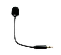 BUBEFSKD Microphone À Perche De Jeu Professionnel avec Fiches Plaquées Or De 3.5mm Omnidirectionnel pour Un Usage Quotidien