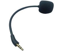 BUBEFSKD Microphone De Remplacement pour Casque Jeu K820NC avec Prise 3.5mm Suppression du Bruit Manchon en Éponge Flèche Microphone Noire