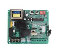 BUBEFSKD Module de commande d'ouverture de porte coulissante automatique 220 V Carte de commande de circuit universel pour ouverture de portail coulissant