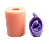 BUBEFSKD Moule À Bougie De Naissance Jésus Scène La Nativité en Résine Époxy Silicone pour Moulage Gypse Décorations Fondant Moules À Savon pour Scène La Nativité Silicone