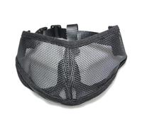 BUBEFSKD Muselière pour Animaux De Compagnie Protection Faciale Chat Anti-Morsure Toutes Les Races Couvre-Bouche Respirant Museau Court Réglable Muselière en Maille Contrôle du Comportement