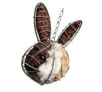 BUBEFSKD Nid d'oiseau multifonction - Décoration à suspendre pour balcons, terrasses, abri de beauté et faune sauvage - Décoration d'extérieur