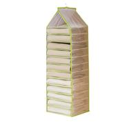 BUBEFSKD Organisateurs portables à suspendre derrière les portes TROIS poches en couches Accessoires pour le stockage organisé dans les maisons et les bureaux Organisateurs en PVC