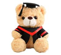 BUBEFSKD Ours De Diplôme en Peluche 23 Cm avec Remplissage Coton PP Doux Ours Docteur Peluche Doux pour Le Confort Et La Célébration Jouet Diplôme pour Étudiant