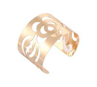 BUBEFSKD Ouvert en Métal Vintage Européen en Alliage De Fleur Et Feuille avec Largeur Réglable pour Un Look Confortable Et Élégant Bijoux Fête Mariage