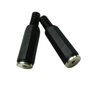 BUBEFSKD Pack de 2 2 5 mm TRSS stéréo Sound Jacks Grottes octales soudées avec six