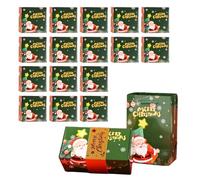 BUBEFSKD Papier pop-up de Noël - Design pliable surprise - Pour les fêtes de vacances - Accessoires de vacances - Boîte cadeau de Noël unique