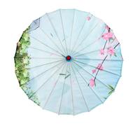 BUBEFSKD Parapluies en papier à l'huile Style chinois Décoration professionnelle Pluviale Artisanat Qipao Show Dance Photo Dance Parasol, KK., taille unique