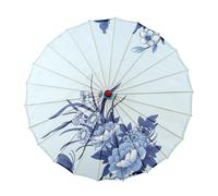 BUBEFSKD Parapluies en papier à l'huile Style chinois Décoration professionnelle Pluviale Artisanat Qipao Show Dance Photo Dance Parasol, e, taille unique