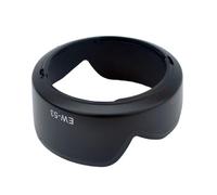 BUBEFSKD Pare-Soleil D'objectif EW53 49mm Monture À Baïonnette Couvercles De Remplacement pour EF-M 15-45mm F/3.5-6.3 is / 15-45 Mm Équipement De Caméra Bloquant La Lumière