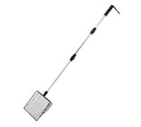 BUBEFSKD Pelle en métal pour chat - Poignée confortable - Sept fentes pour la plupart des types de déchets - Pour animaux de compagnie