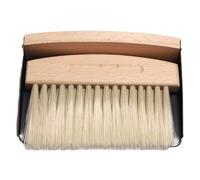 BUBEFSKD Petit ensemble de poussière Broom Approches Café Nettoyage Pinceau Accessoires Café Outil de Nettoyage Portable Texture Bois Petit ensemble
