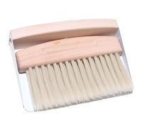 BUBEFSKD Petit ensemble de poussière Broom Approches Café Nettoyage Pinceau Accessoires Café Outil de Nettoyage Portable Texture Bois Petit ensemble
