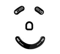 BUBEFSKD Pieds de souris en verre Pieds Patins à glace pour les Depandder Mouvements lisses Durabilité durable Bureau Coussin coulissant