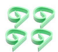 BUBEFSKD Pince à nappe multifonctionnelle, pinces à nappe en plastique, pique-nique de fête, ménage, support de nappe, pinces à nappe en plastique durable