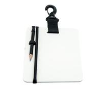 BUBEFSKD Planche à écrire sous-marine avec stylo pour la communication dans l'eau Plaque pour les écrivains de plongée avec tuba Sketchpad sous-marin