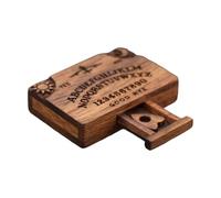 BUBEFSKD Planche À Miniature en Bois Sculpté avec Motifs Solaires Complexes Et Planche d'amour Émotionnel Tiroir pour Décoration De Maison Outils D'exploration Spirituelle