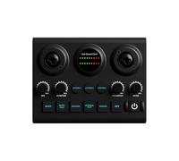 BUBEFSKD Plug and Play Live Sound Card Studio Card avec construction métallique durable pour enregistrer clairement des enregistrements haute fidélité