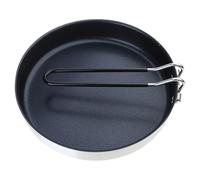 BUBEFSKD Poêles À Frire Portables avec De Rangement Poêles Antiadhésives Grills Légers Batterie Cuisine D'extérieur pour Le Camping Voyage Batterie Cuisine Camping Légère pour Frire en Plein Air