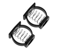 BUBEFSKD Poignée De Vélo en Plastique Qualité Supérieure 2 Paquets Boucles À Ressort Serrage Charnière Améliorées pour Un Guidon Cyclisme Stable Et Sûr