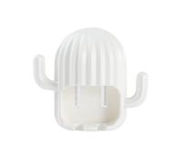 BUBEFSKD Porte-brosse à dents mural Support de dessin animé d'aspiration Fournitures pour salle de bain Chambre à coucher Organisation Porte-brosse à dents avec crochet