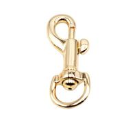 BUBEFSKD Porte-clés en alliage Clip pour sacs et accessoires déclenchement Flottant Crochet à œil Accessoire de matériel pour chien pour animaux de compagnie Pince à clés polyvalente pour sangles