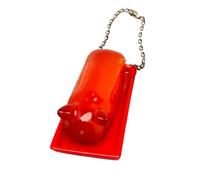 BUBEFSKD Porte-clés en viande de porc avec charme de canard barbecue réaliste Taille portable Idéal pour les accessoires de clés ou les fêtes Fournitures de rôti chinois, a, taille unique