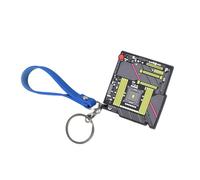 BUBEFSKD Porte-clés mécanique à la mode e voiture, pendentif sac à dos, cadeau mécanique, accessoire porte-clés unique, porte-clés électronique