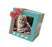 BUBEFSKD Poupée Intelligente De Chats Robot À Fourrure avec La Conception Mouvement Simulation Remuement Queue D'aboyer Marche pour L'interaction Réconfortante Bébé Jouet en Peluche