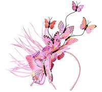 BUBEFSKD Pour ailes de papillon Bandeaux à ailes équitables Bandeau de cheveux ne glisse pas Mariage Accessoires photo Costume Halloween Coiffe Papillon Cheveux Hoop Halloween Hair Ornement