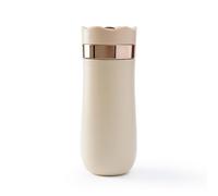 BUBEFSKD Presse à café portable isolée sous vide - Capacité : 320 ml - En acier inoxydable - Tasse de voyage - Presse de brassage en plein air