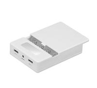 BUBEFSKD Projet d'alimentation Électrique Alimentation Mobile Option De Charges Rapides Boîtier Batterie 18650 Aucune Soudure Nécessaire Sources Camping Prêtes pour L'extérieur