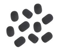 BUBEFSKD Protecteur De Couverture en Éponge 8mm Diamètre Filtre Pare-Brise pour Casque D'écoute Accessoire Microphone 10 Pièces/Paquet