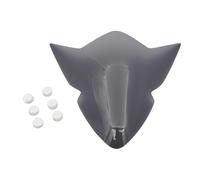 BUBEFSKD Protection permanente de la lumière avant en ABS pour moto, qui garantit un ajustement parfait et une sécurité maximale contre les dangers causés par la saleté de la route et les pierres