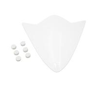 BUBEFSKD Protection permanente de la lumière avant en ABS pour moto, qui garantit un ajustement parfait et une sécurité maximale contre les dangers causés par la saleté de la route et les pierres