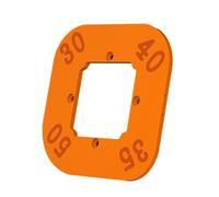 BUBEFSKD Règles d'artisanat professionnelles du travail du bois pour un perçage rapide et précis sur divers matériaux Utilisation quotidienne Accessoire passionné d'artisanat