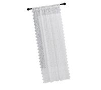 BUBEFSKD Rideau De Fenêtre Transparent en Dentelle Blanche Drapé Fenêtre Tricoté en Chaîne pour La Protection La Privée dans Les Maisons Et Les Hôtels