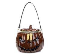 BUBEFSKD Sac à bandoulière en forme de citrouille pour femmes Messagers drôles Halloween Sac à main Nouveau sac à main Épaule Shopping Rencontres Nouveauté Forme d'épaule Messenger Sac à main