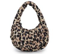 BUBEFSKD Sac à bandoulière imprimé léopard pour femme Sac à main tendance Tampon mode avant-bras simple aisselles Dumplings Femmes Peau aisselle Stylo Sac à main élégant Épaule Tampon avant-bras, kaki