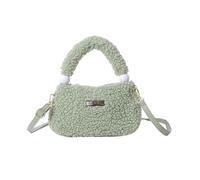 BUBEFSKD Sac à bandoulière polyvalent Sac à bandoulière pratique polyvalent Léger pour faire du shopping et voyager Sac à main en peluche Doux et confortable Modèle de style tendance Sac à main pour